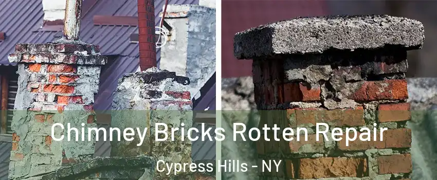 Chimney Bricks Rotten Repair Cypress Hills - NY